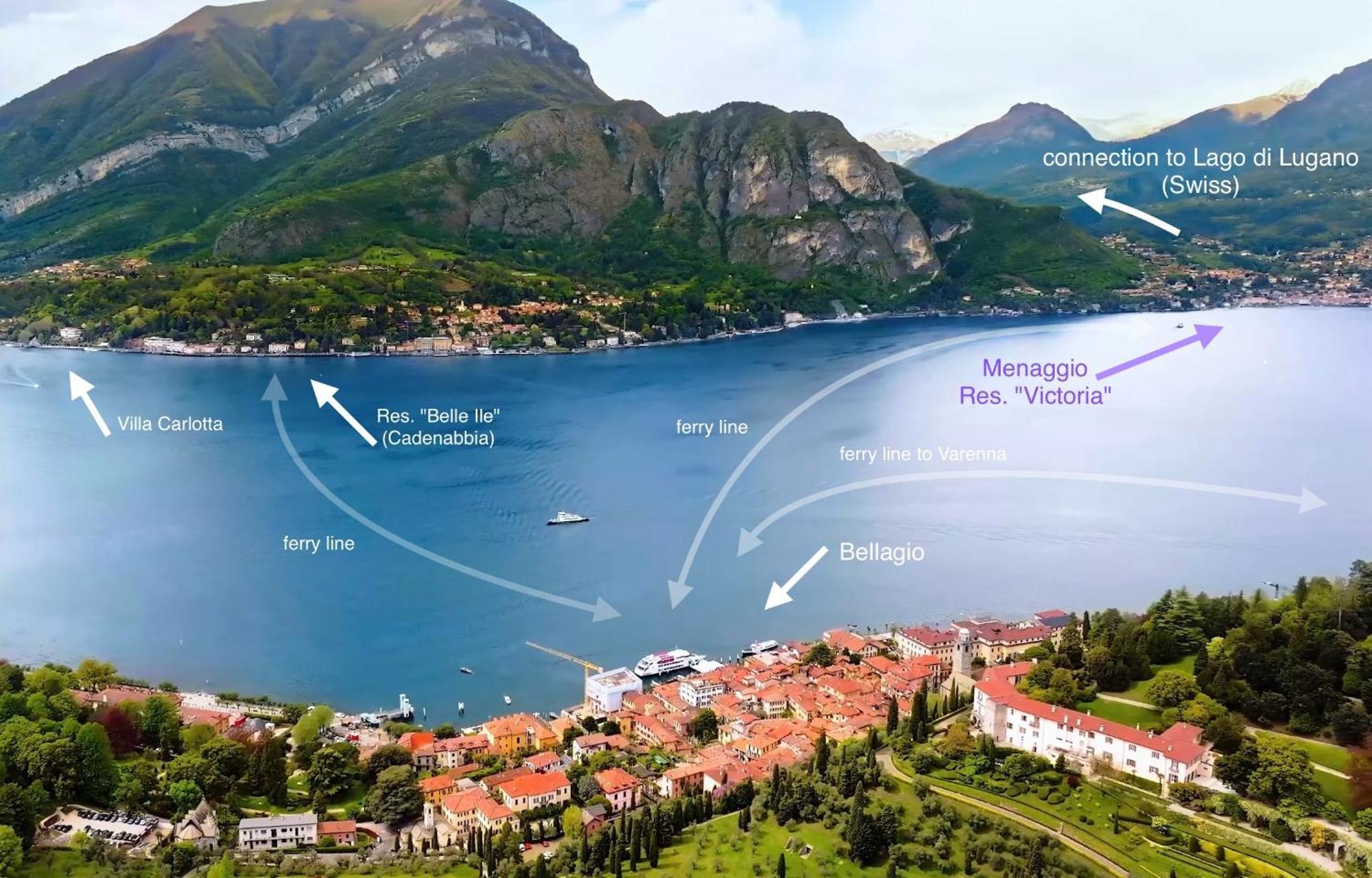 Appartamento Residenza Victoria Menaggio Esterno foto